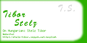 tibor stelz business card